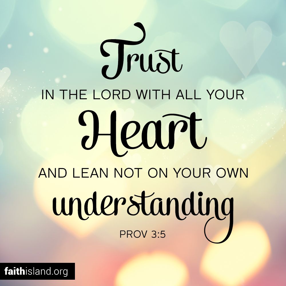 Bible Quotes About Faith And Trust