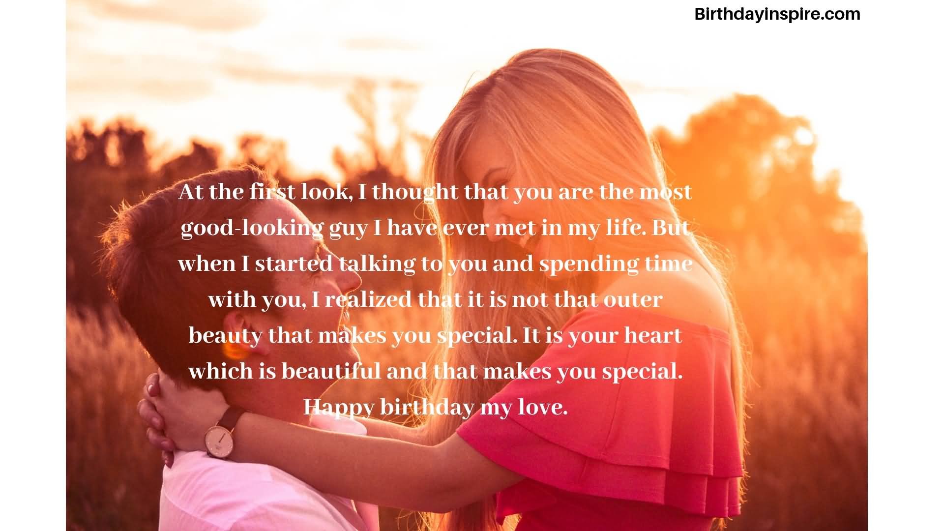 Cute Happy Birthday Quotes To Boyfriend