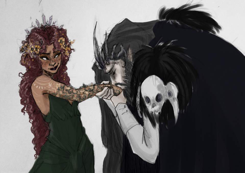 persephone and hades fanart