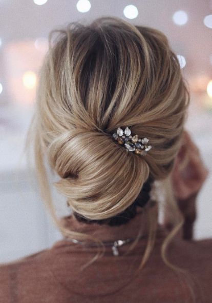 Beautiful girlish Bun Hairstyle