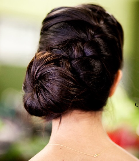 Epic braid black Bun Hairstyle