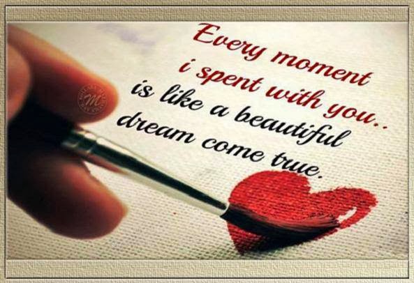 Every Moment I Spent Cute Love Quotes