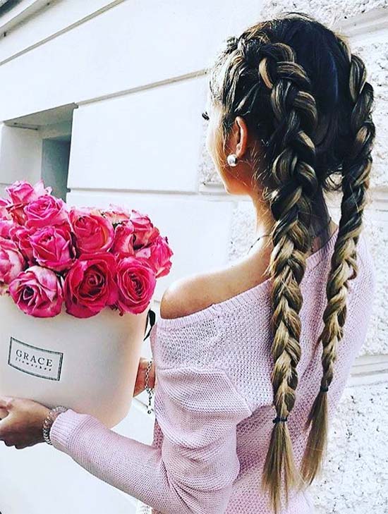 For amazing boxer girls Braid Hairstyle