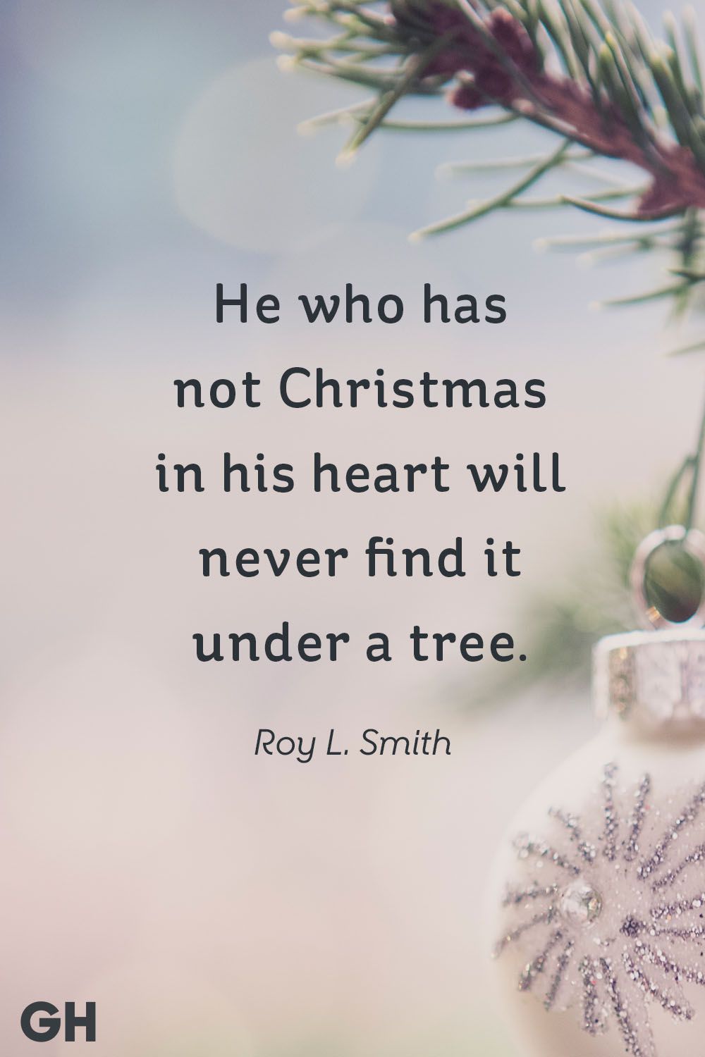 He Who Has Not Christmas Quotes