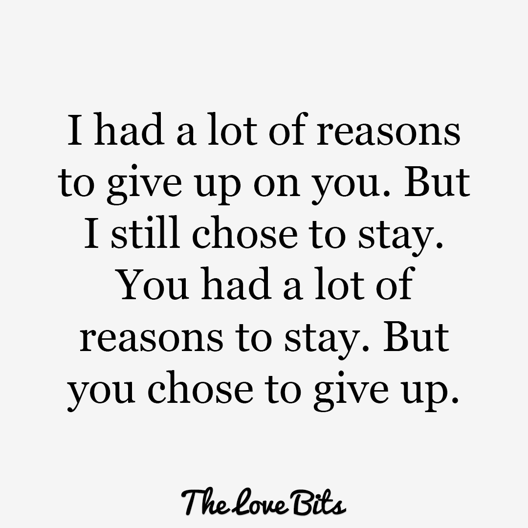 I Had A Lot Of Break Up Quotes
