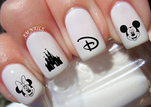 Latest trending Disney land Gel nail art