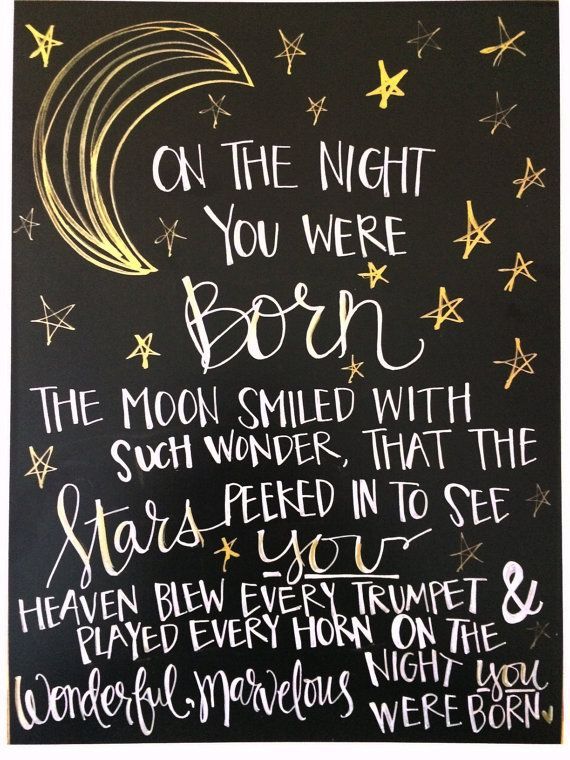 On The Night You Birthday Quotes