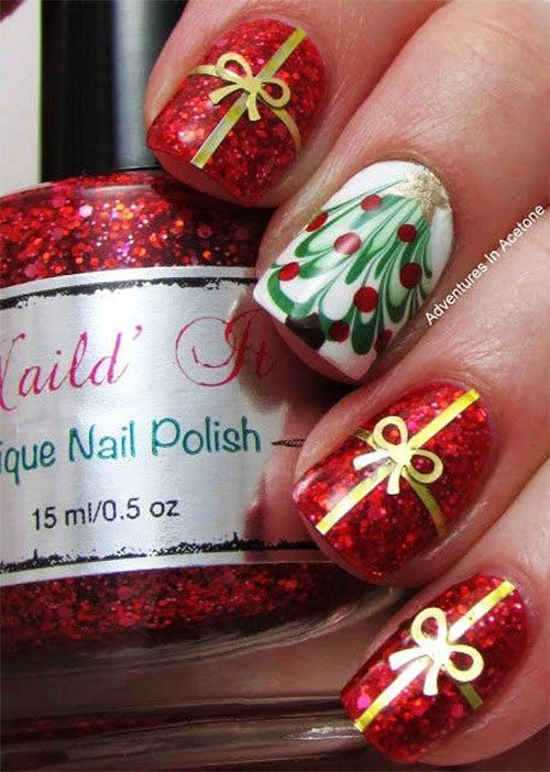 Trending gift Christmas nail art