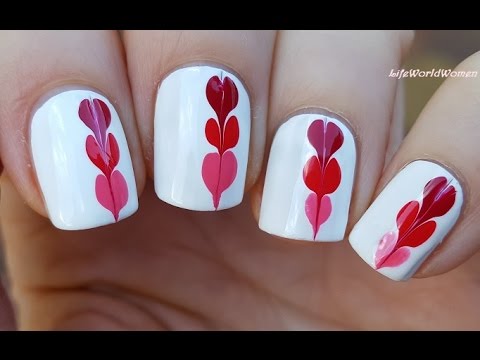 Trending mug Heart nail art