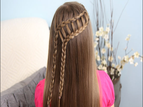 Wonderful straight design Braids Hair style