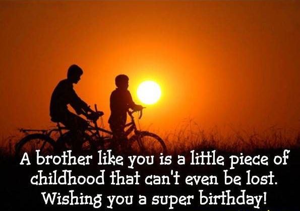 A Brother like you is a little piece of childhood wish memories from big brother