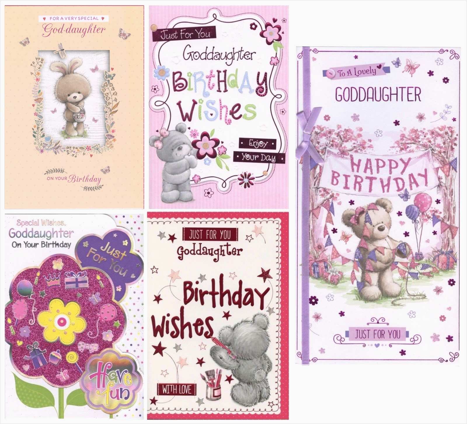 Cute And Beautiful Cards Happy Birthday Wishes For Special Goddaughter Preet Kamal