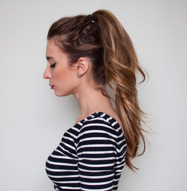 Fantastic style for teenage Ponytail hairstyle