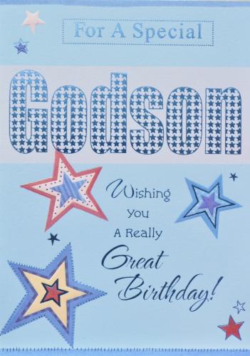 For a special Godson wishing you a really great birthday from dad