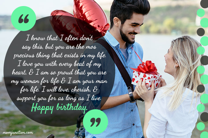 I know that I often don't day this , but you are the Wife birthday gifts wishes to her from hubby