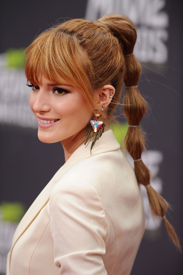 Pretty look girlish ponytail Long Hairstyle