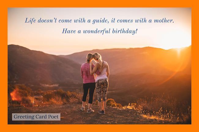 Wonderful greeting cards for dear Mother on her birthday from your daughter