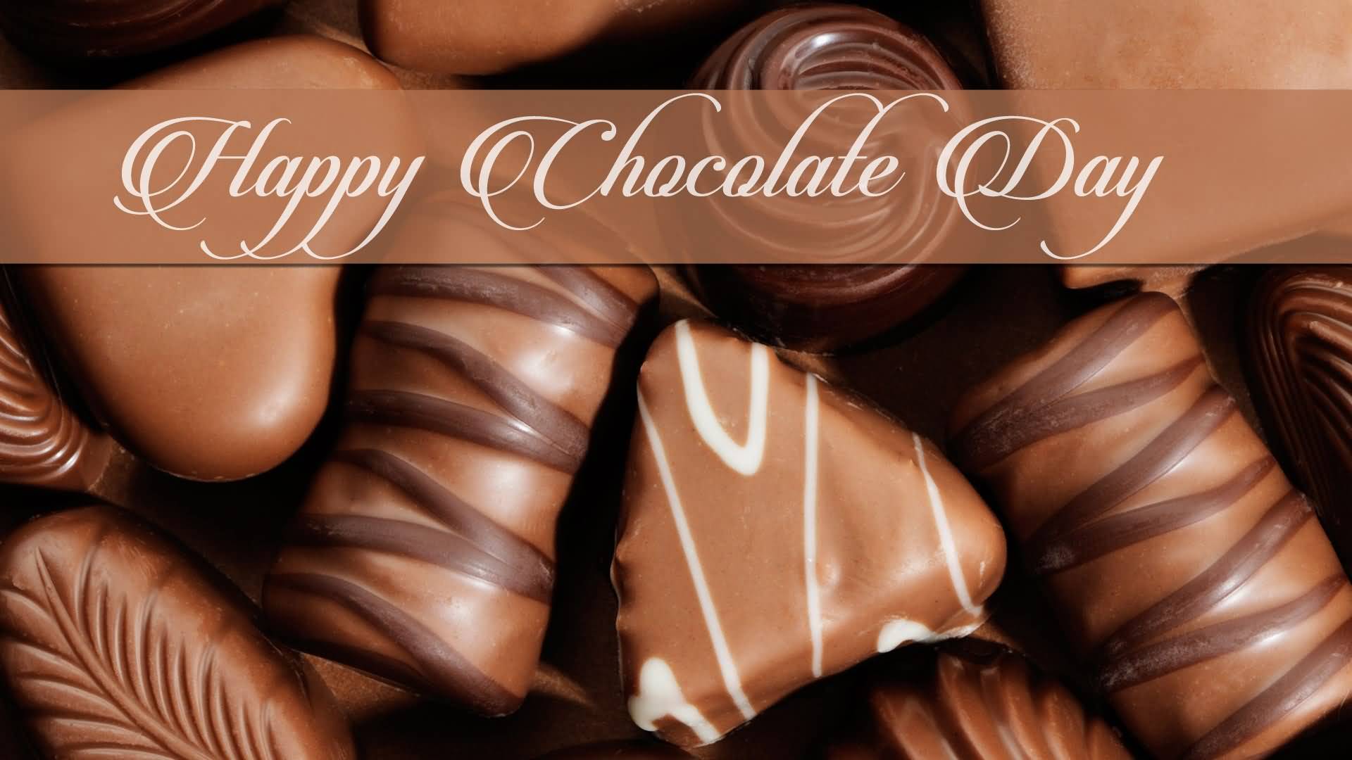Happy Chocolate Day attractive wallpaper image for your love