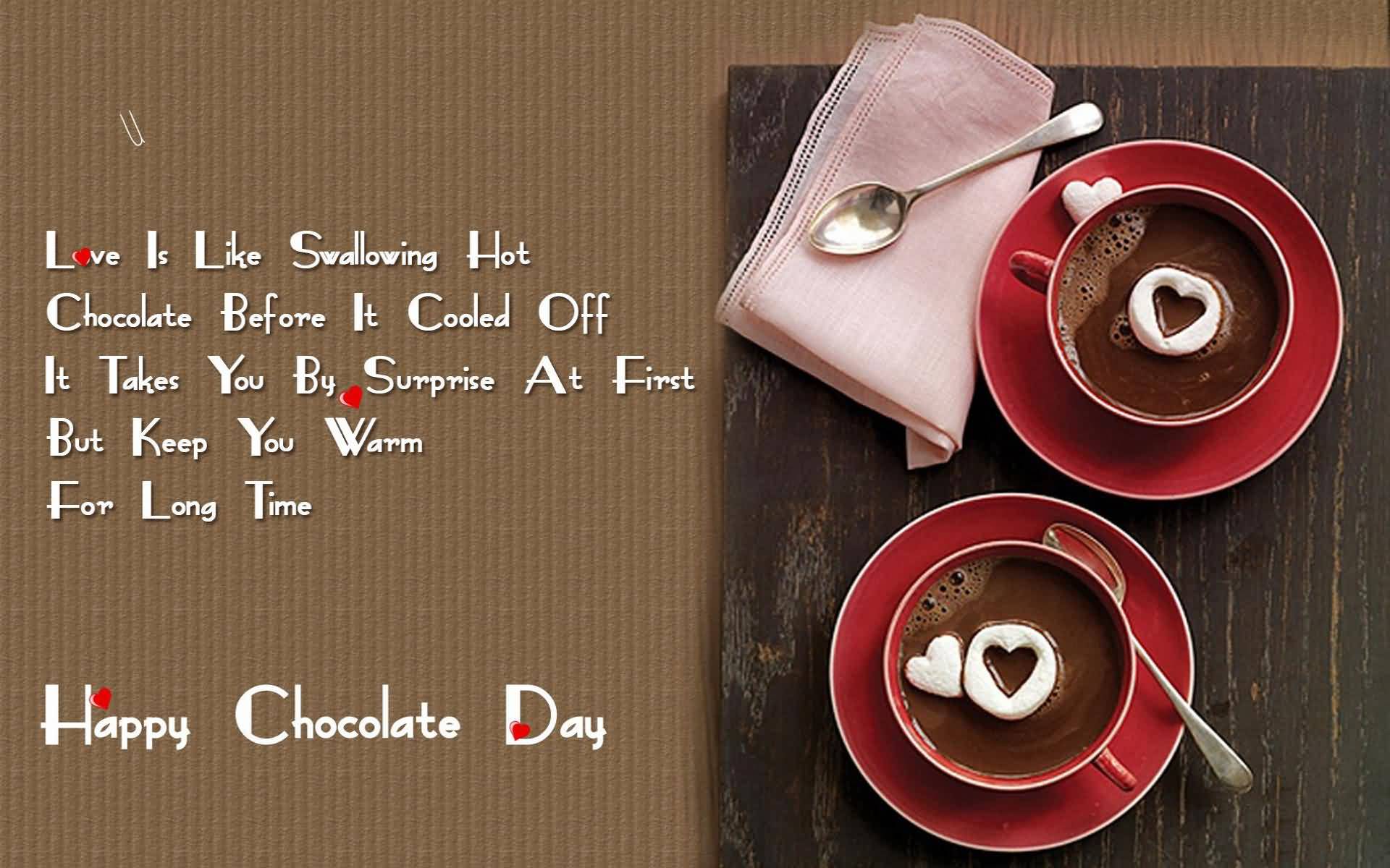 Happy Chocolate Day clear and hd pic for your smart boy