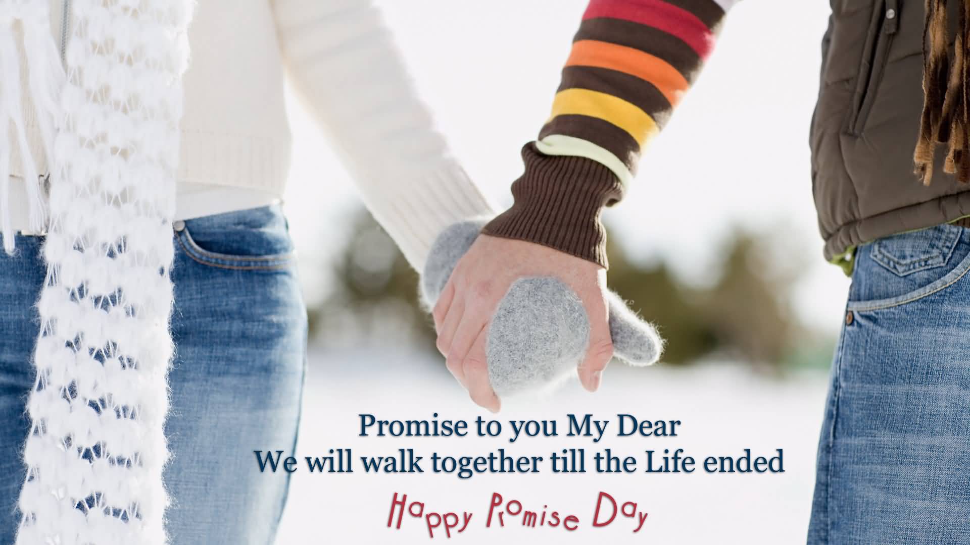 Happy Promise Day perfect quote for lovely love