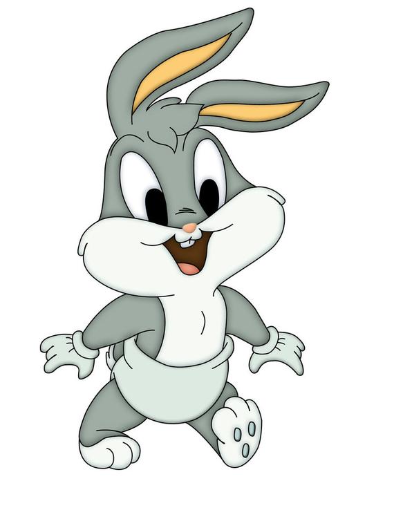 Baby Bugs Bunny Running