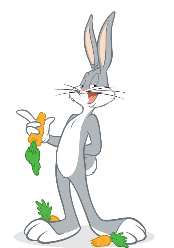 Bugs Bunny With Three Carrot