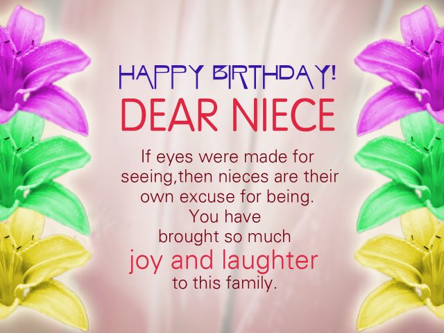 Happy Birthday Dear Niece Happy Birthday Niece