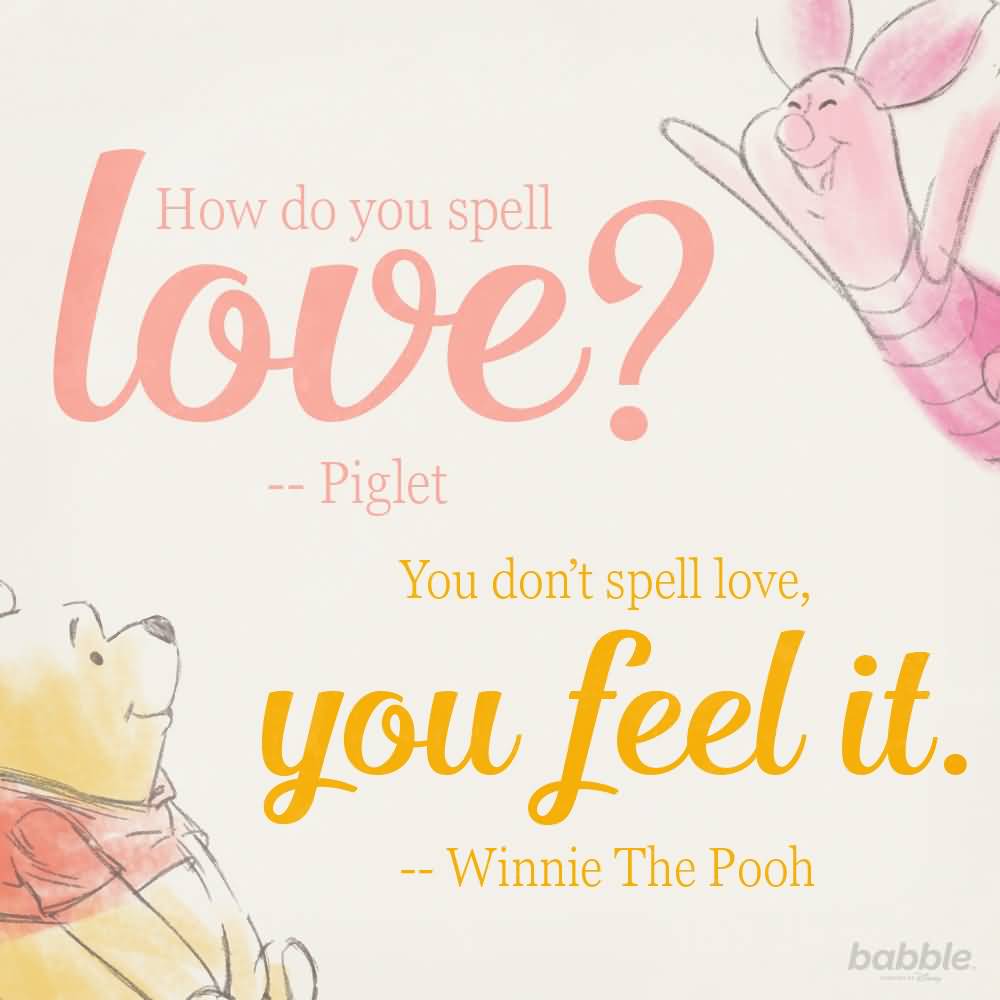 How Do You Spell Winnie The Pooh Quotes