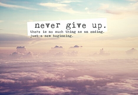 Never Give Up There Encouraging Quotes