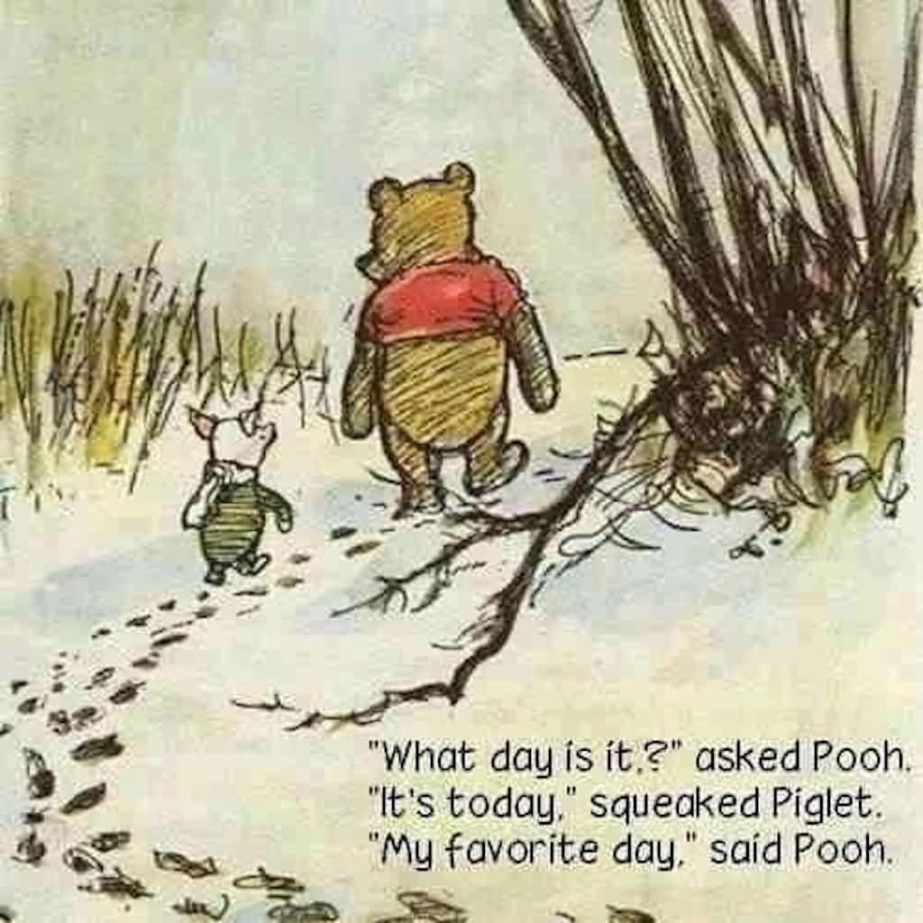 What Day Is It Winnie The Pooh Quotes