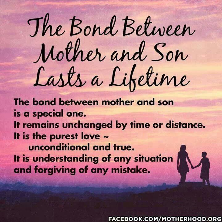 The Bond Between Mother My Son Is My World Quotes