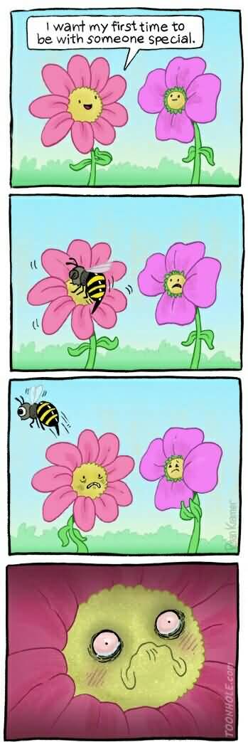 I Want My First Flower Meme