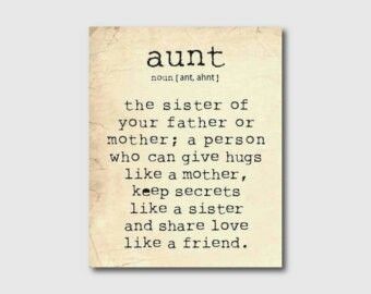 The Sister Of Your Father Proud Aunt Quotes