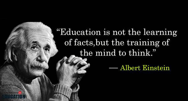 Education Is Not The Famous Quotes