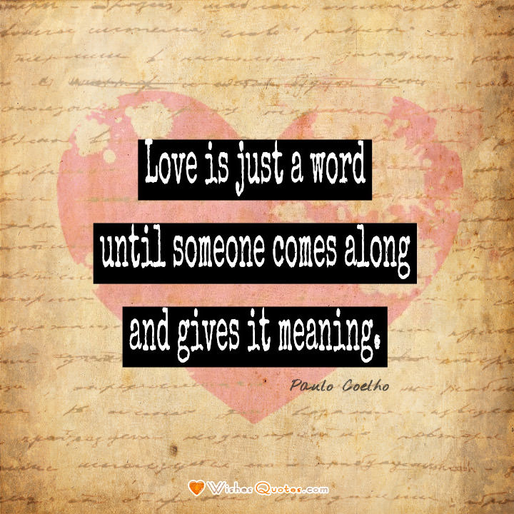 Love Is Just A Famous Love Quotes