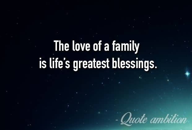 The Love Of A Family Quotes