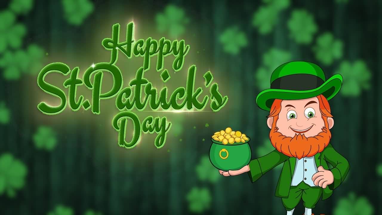 Awesome St. Patrick's Day Gold Greetings