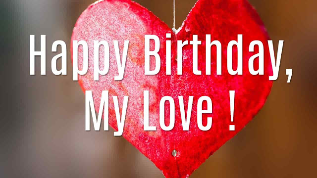 happy birthday my love 1