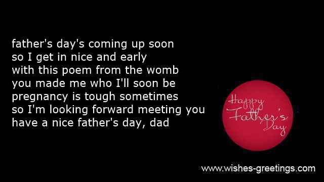 Father's Day's Coming Up Soon unborn baby quotes for daddy