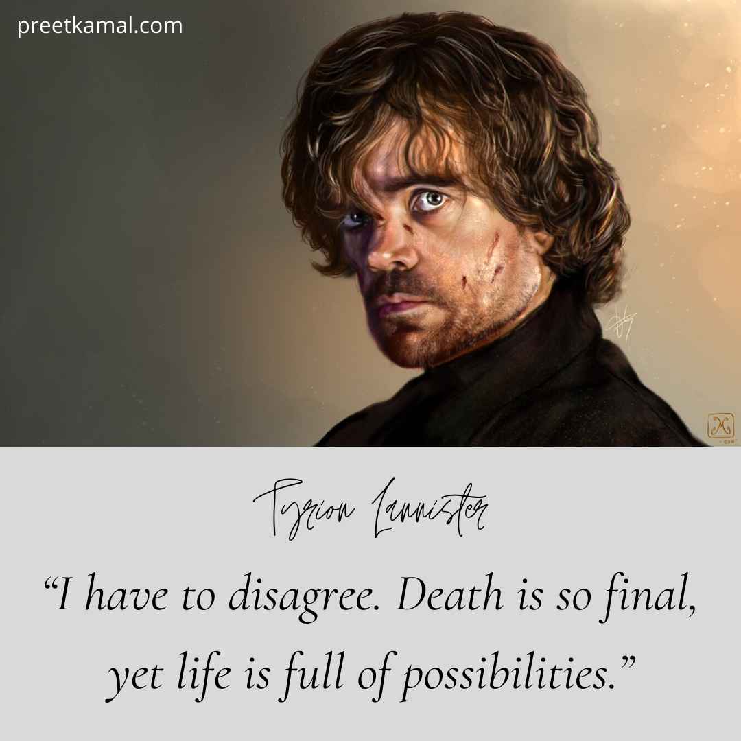 tyrion lannister quotes from the books