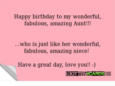 Who Is Just Like Happy Birthday Aunt Meme