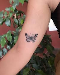 Another Amazing Flying Butterfly Tattoo Design