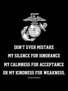Don't Ever Mistake My Marine Quotes About Death