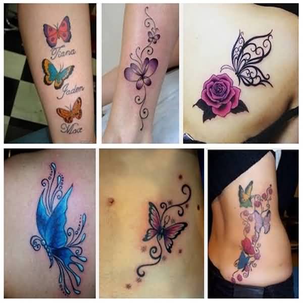 Latest Butterfly Tattoo Ideas For Girls