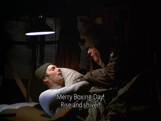 Merry Boxing Day Rise Colonel Potter Quotes