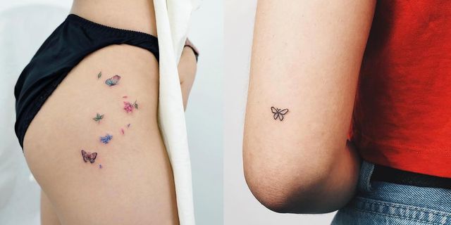 Trendy Butterfly Tattoo Ideas For College Girls