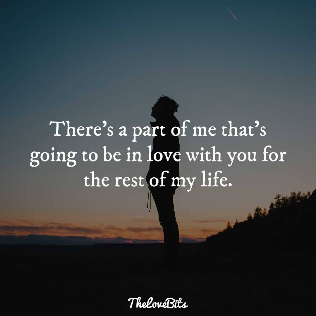 Broken Love Life Quotes There's A Part Of Me