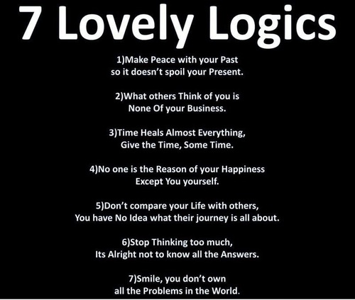 7 Lovely Logics Make