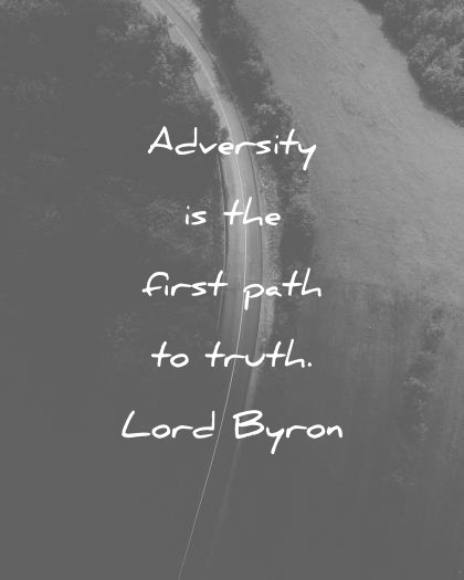 Adversity Is The First Pain Quotes