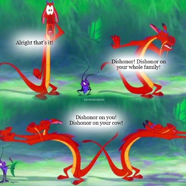 Alright That's It Mushu Quotes